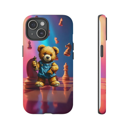 Kid Chess Bear Tough Phone Case