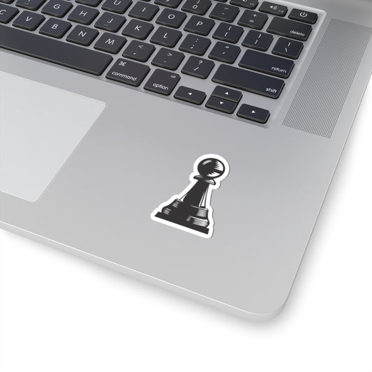 Strategic Pawn Kiss-Cut Sticker - Perfect for Gamers and Chess Lovers