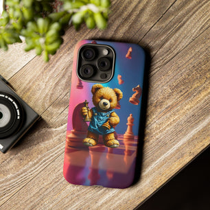 Kid Chess Bear Tough Phone Case