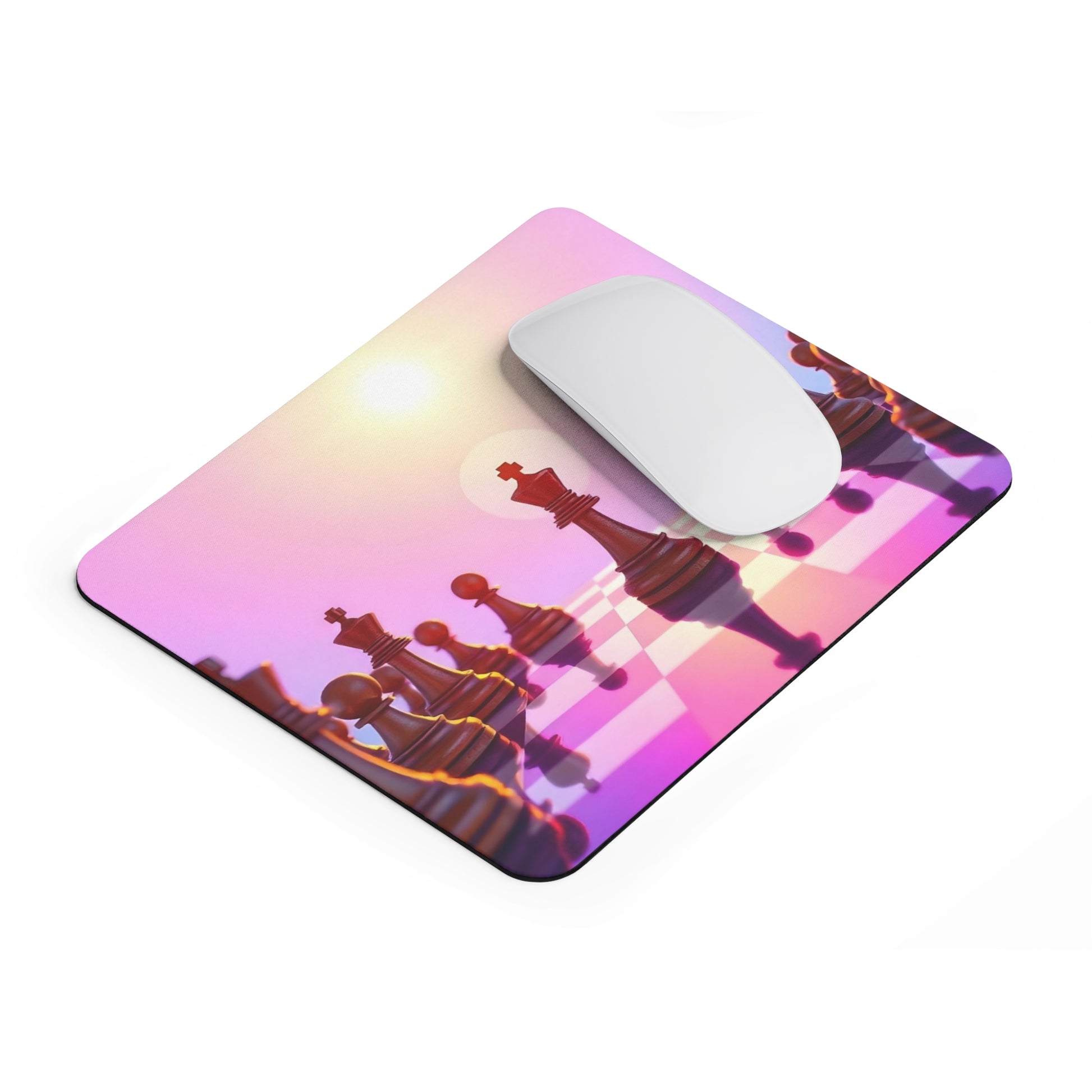 Colourful Chess Mouse Pad
