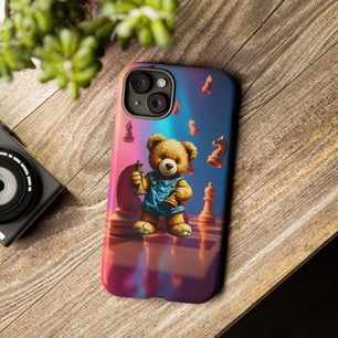 Kid Chess Bear Tough Phone Case