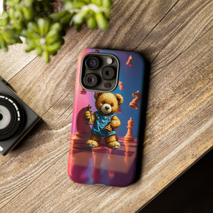 Kid Chess Bear Tough Phone Case
