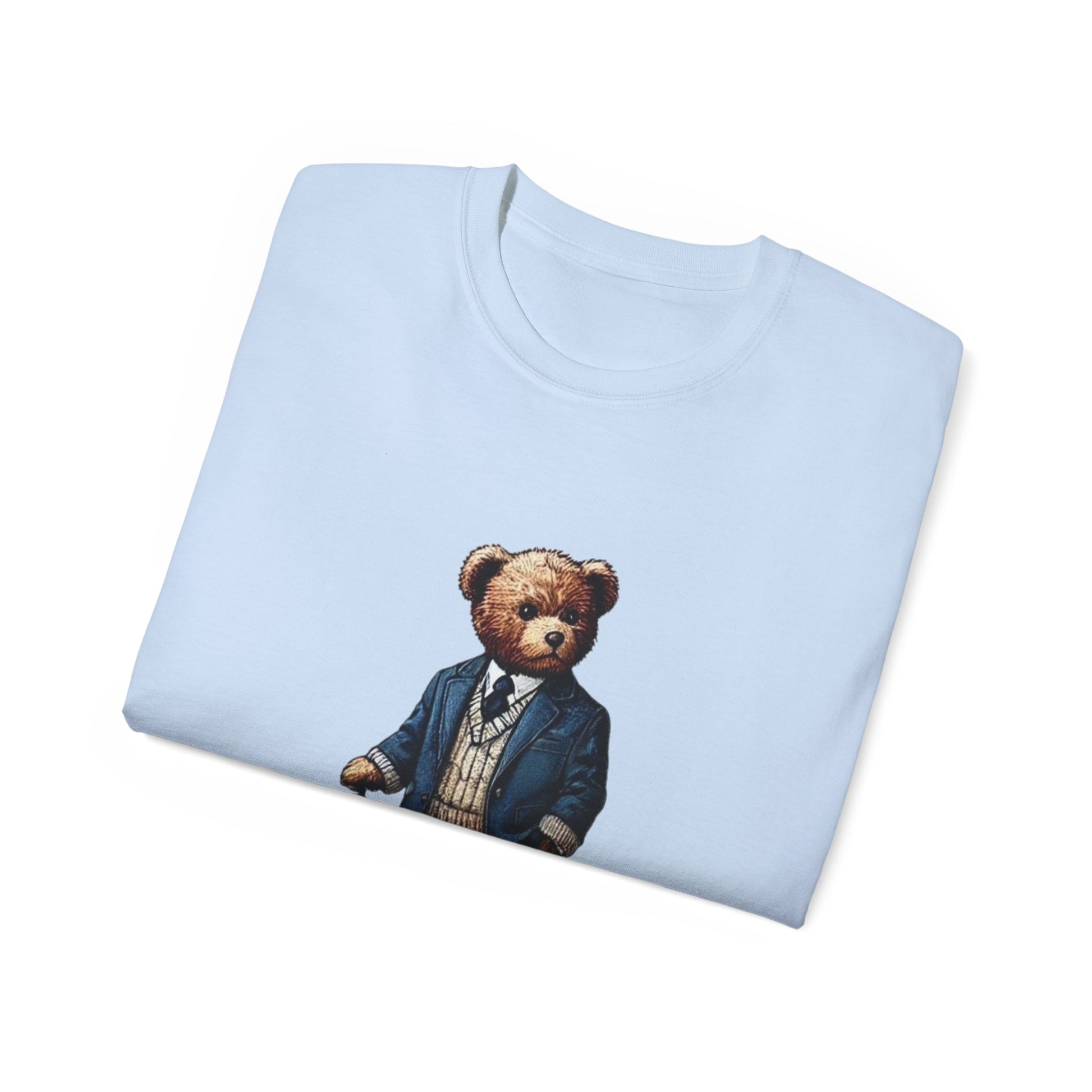 Stylish Bear Chess Graphic Tee - Unisex Ultra Cotton T-Shirt