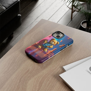 Kid Chess Bear Tough Phone Case