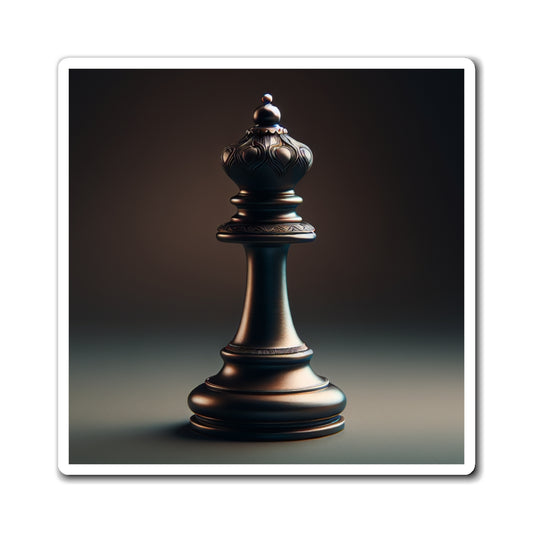 Elegant Chess Piece Magnet - Perfect for Gamers and Art Lovers