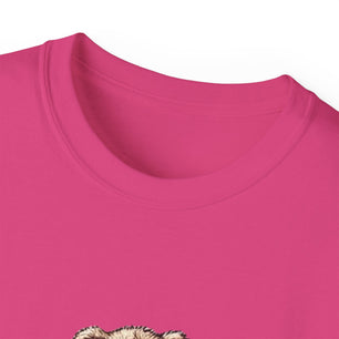 Stylish Bear Chess Graphic Tee - Unisex Ultra Cotton T-Shirt