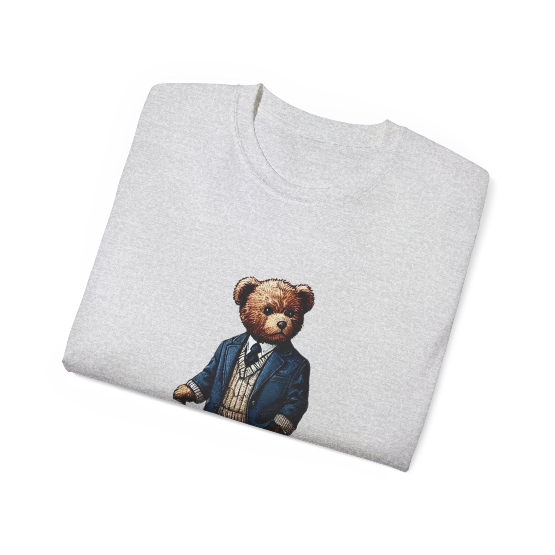 Stylish Bear Chess Graphic Tee - Unisex Ultra Cotton T-Shirt