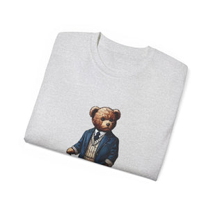 Stylish Bear Chess Graphic Tee - Unisex Ultra Cotton T-Shirt