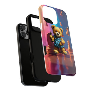 Kid Chess Bear Tough Phone Case