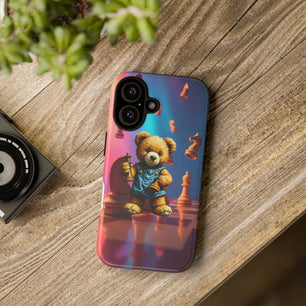 Kid Chess Bear Tough Phone Case
