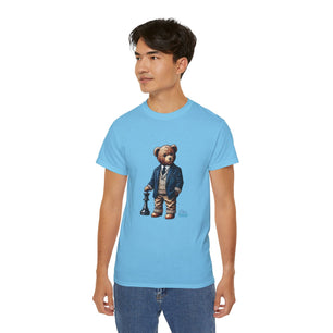 Stylish Bear Chess Graphic Tee - Unisex Ultra Cotton T-Shirt