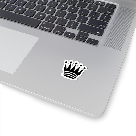 Queen Kiss-Cut Stickers - Stylish Decals for Laptops and More
