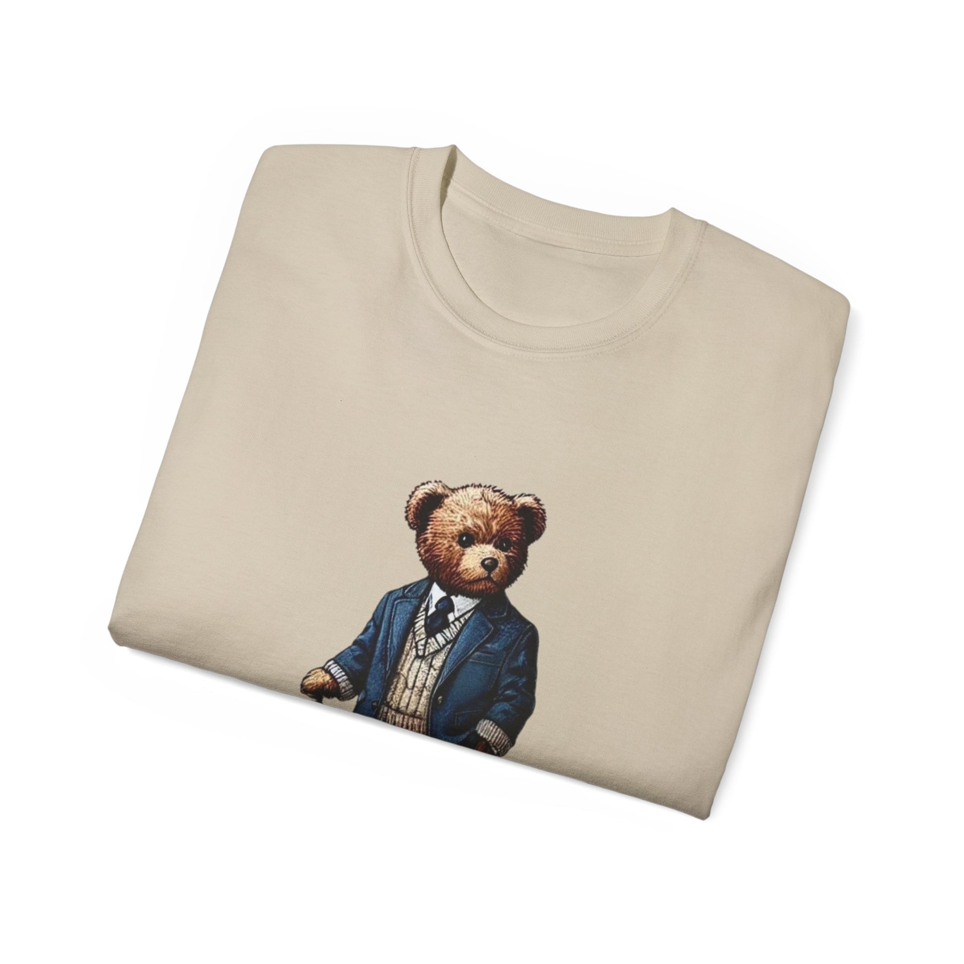 Stylish Bear Chess Graphic Tee - Unisex Ultra Cotton T-Shirt