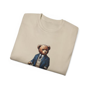 Stylish Bear Chess Graphic Tee - Unisex Ultra Cotton T-Shirt
