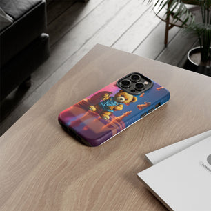 Kid Chess Bear Tough Phone Case