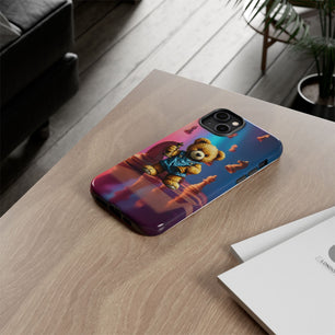 Kid Chess Bear Tough Phone Case
