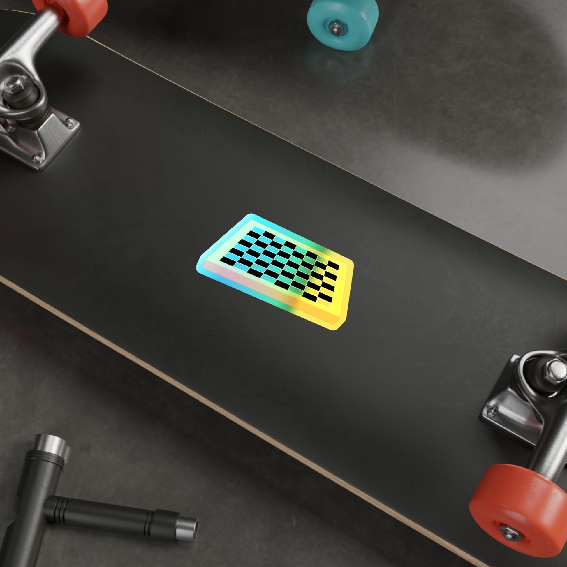 Vibrant Holographic Die-Cut Stickers | Perfect for Skateboards & Personalization