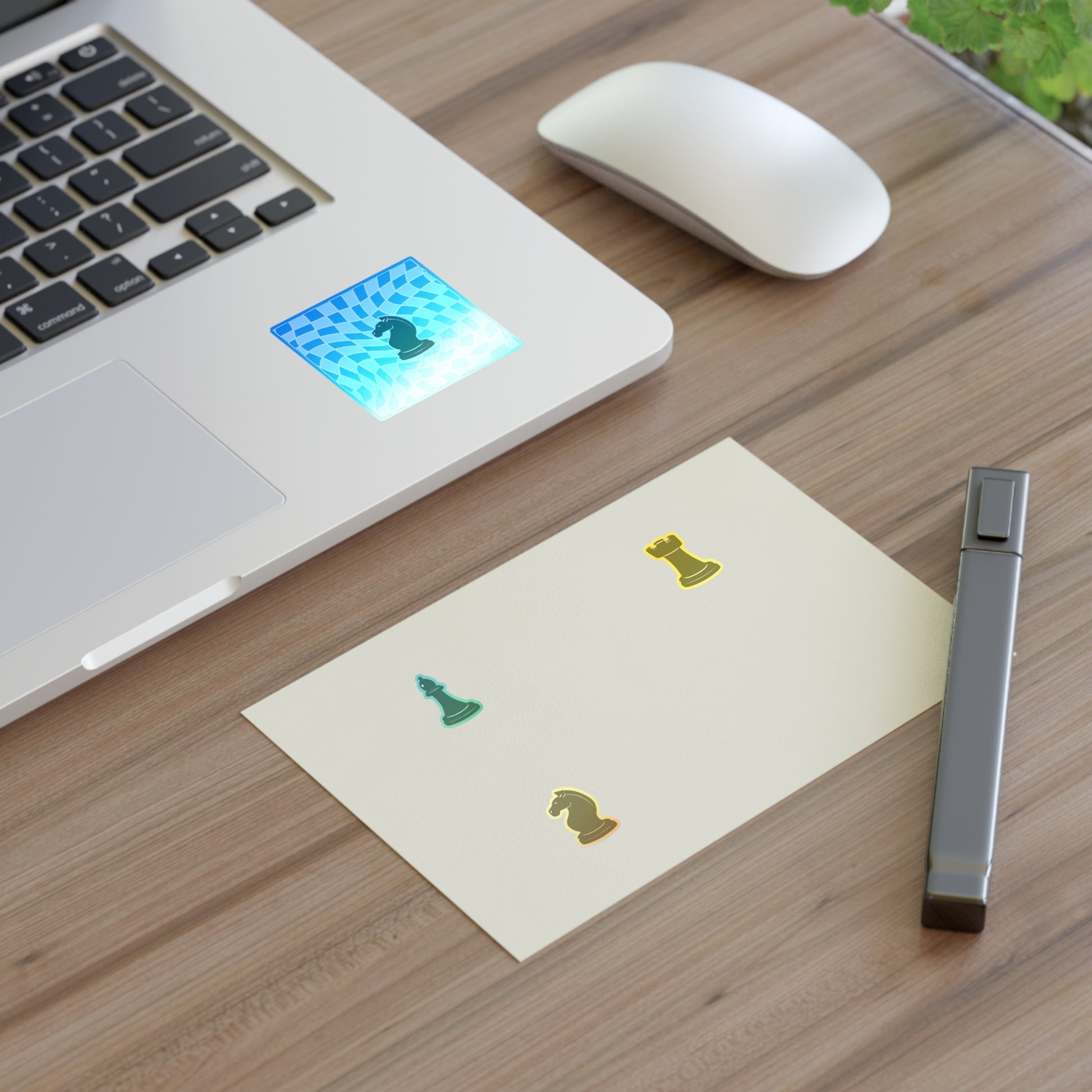 Chess-Themed Sticker Sheets for Game Lovers | Fun Office Décor & Gifts