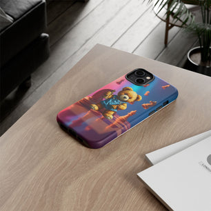 Kid Chess Bear Tough Phone Case