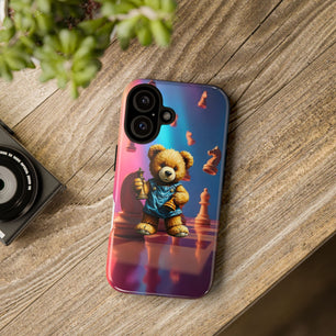Kid Chess Bear Tough Phone Case