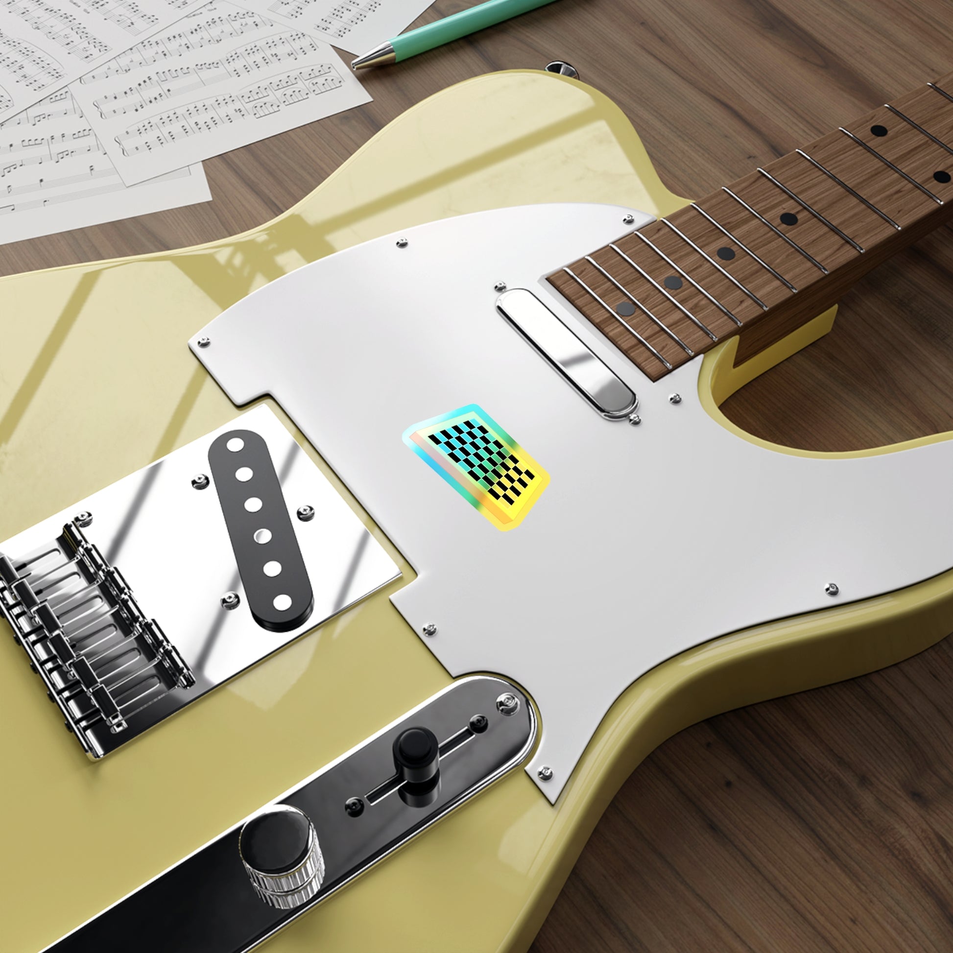 Vibrant Holographic Die-Cut Stickers | Perfect for Skateboards & Personalization