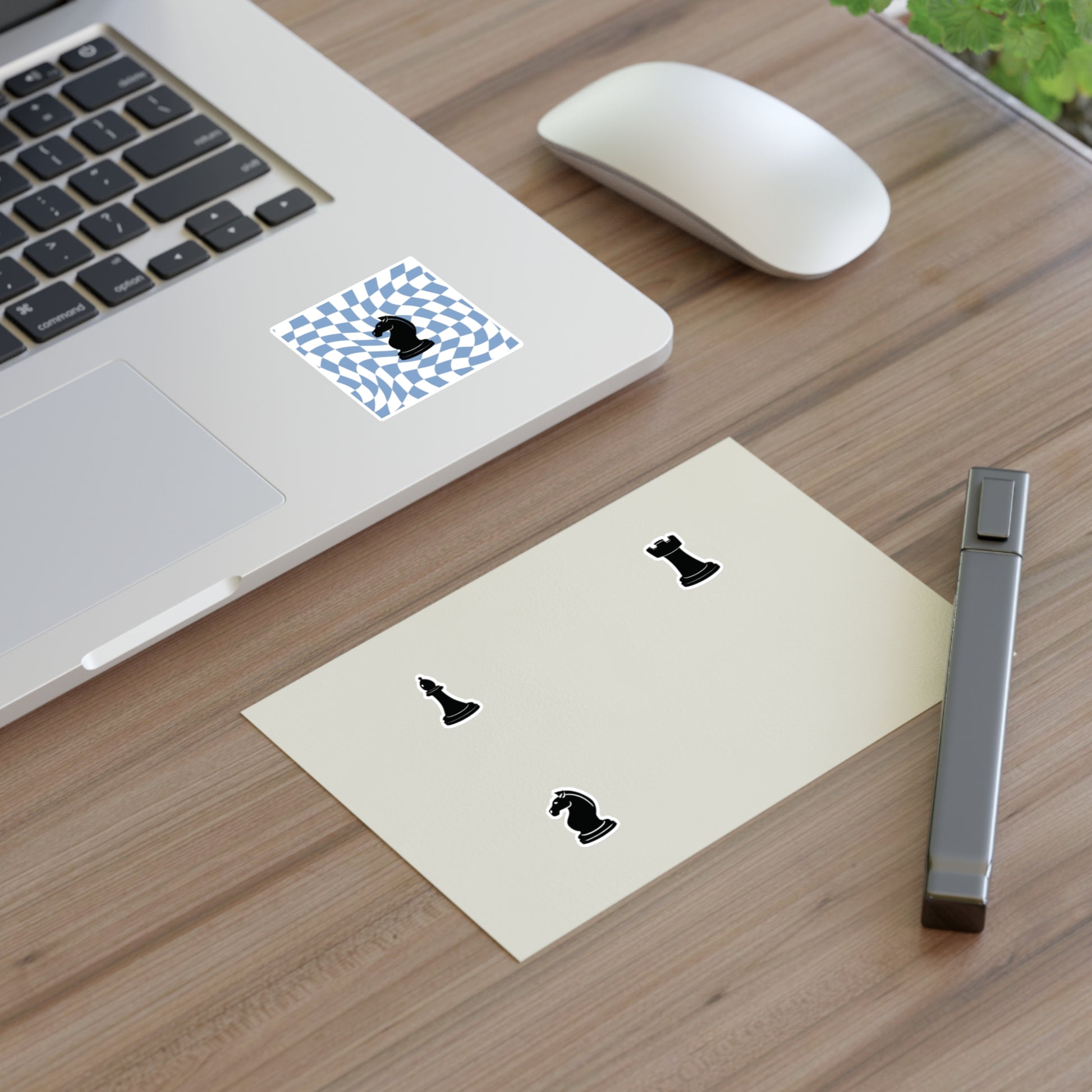 Chess-Themed Sticker Sheets for Game Lovers | Fun Office Décor & Gifts