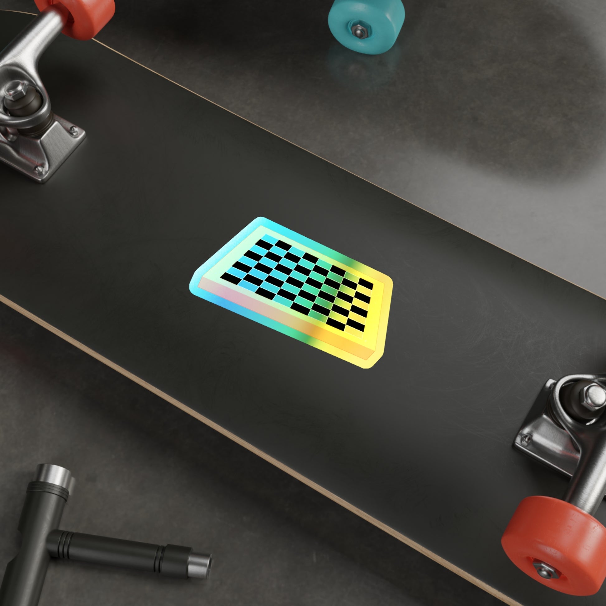 Vibrant Holographic Die-Cut Stickers | Perfect for Skateboards & Personalization