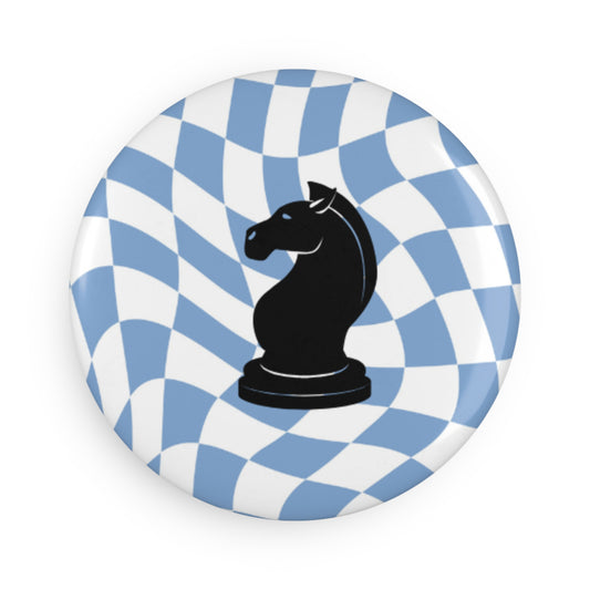 Stylish Chess Knight Button Magnet Set - 1 & 10 pcs Decorative Accessories