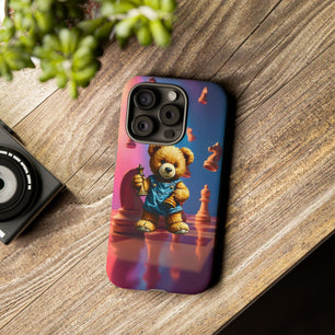 Kid Chess Bear Tough Phone Case