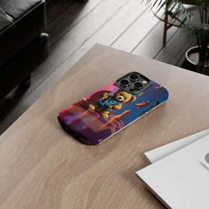 Kid Chess Bear Tough Phone Case