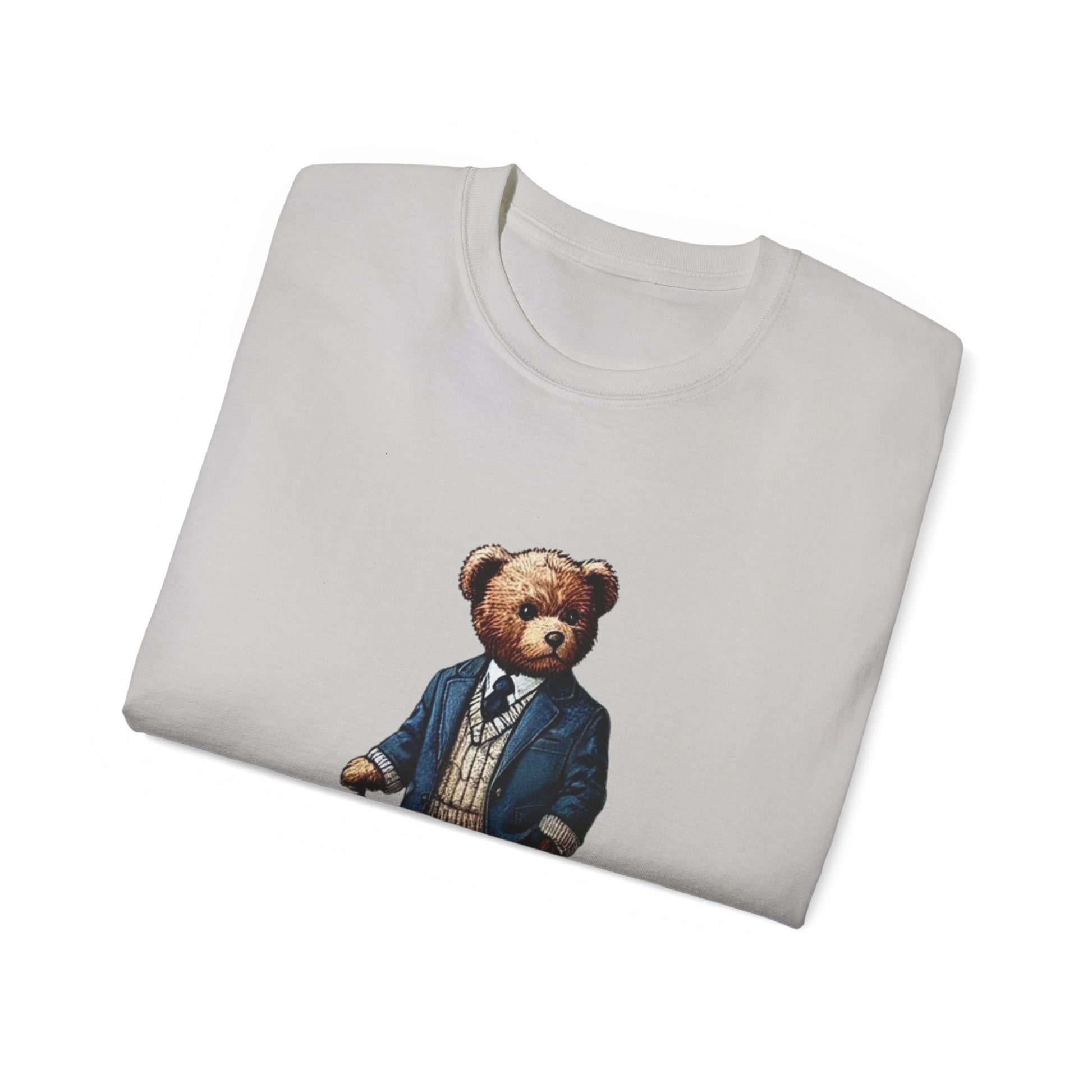 Stylish Bear Chess Graphic Tee - Unisex Ultra Cotton T-Shirt