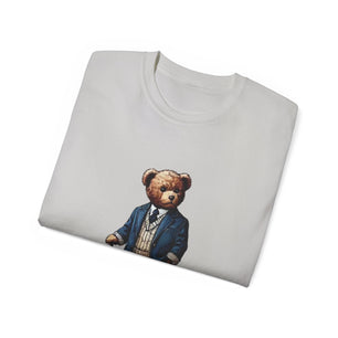 Stylish Bear Chess Graphic Tee - Unisex Ultra Cotton T-Shirt