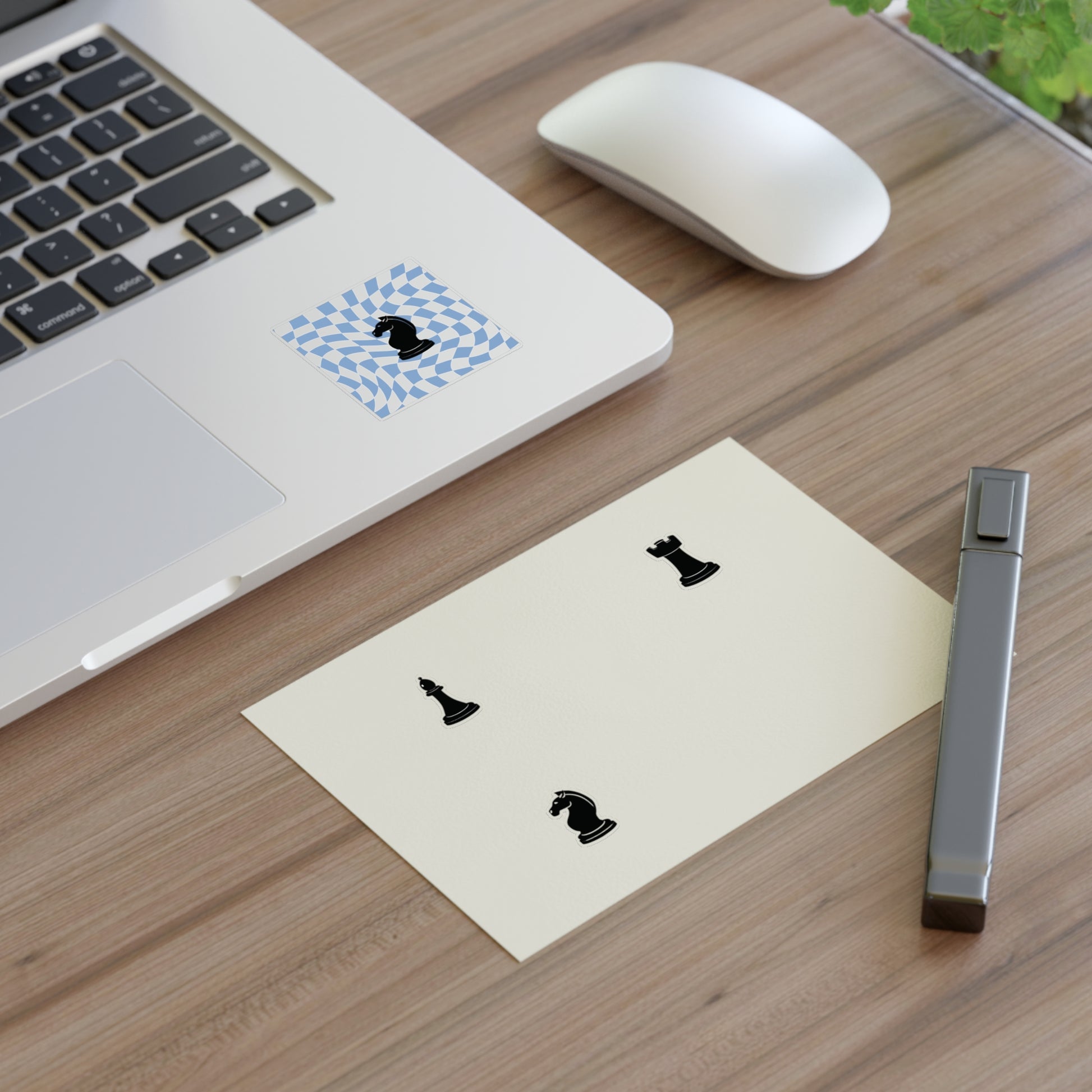 Chess-Themed Sticker Sheets for Game Lovers | Fun Office Décor & Gifts