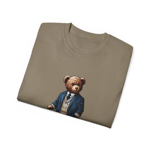 Stylish Bear Chess Graphic Tee - Unisex Ultra Cotton T-Shirt