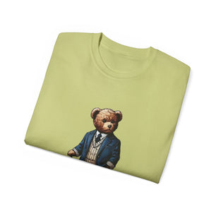 Stylish Bear Chess Graphic Tee - Unisex Ultra Cotton T-Shirt
