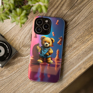 Kid Chess Bear Tough Phone Case