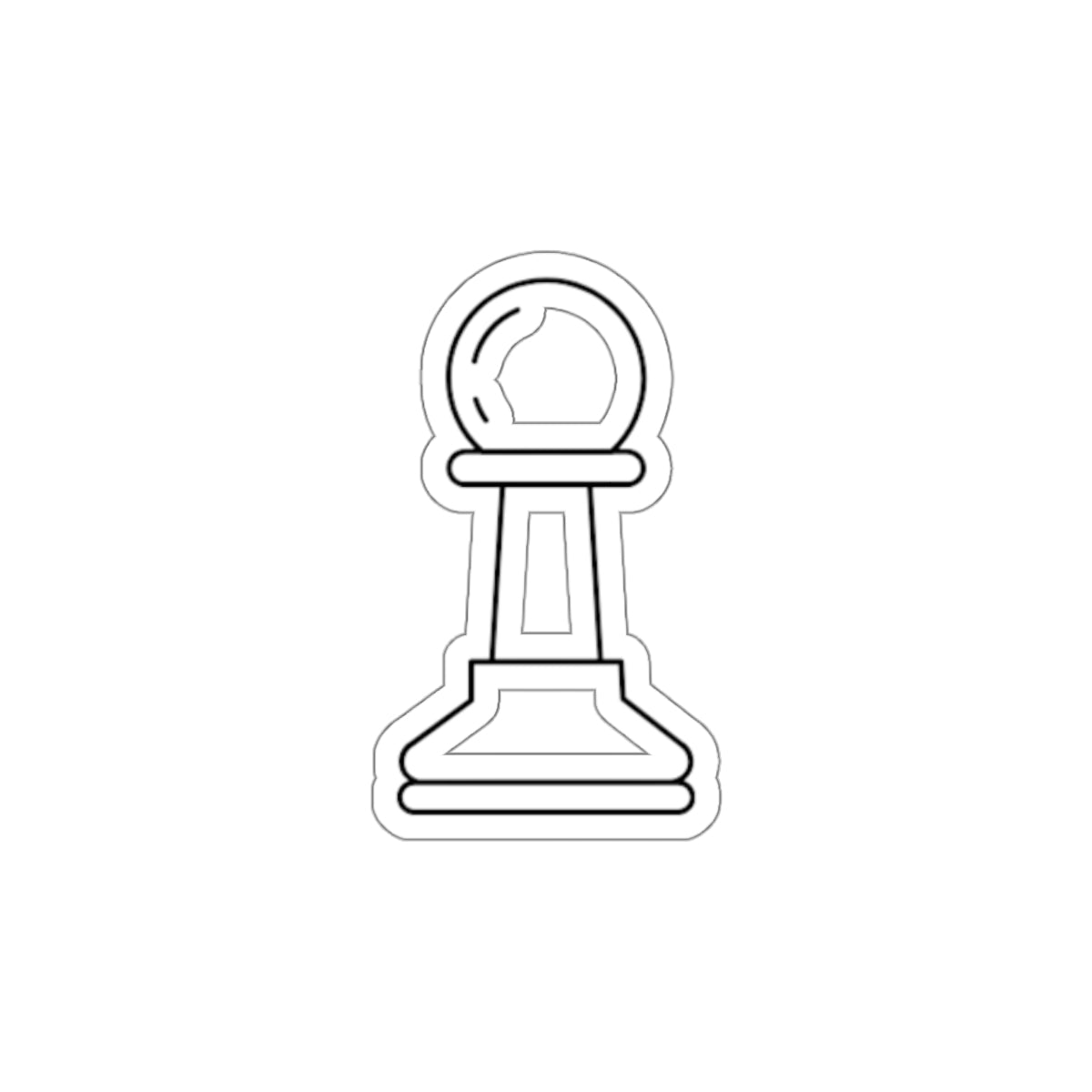 Chess Pawn Sticker
