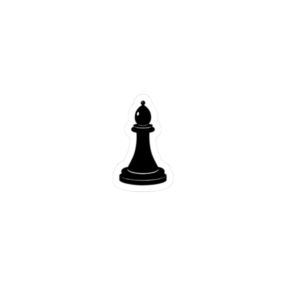 Chess Piece Kiss-Cut Stickers - Perfect for Gamers and Enthusiasts