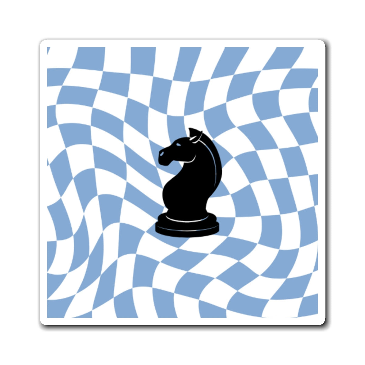Chess Knight Magnetic Art - Cool Home Décor for Game Lovers