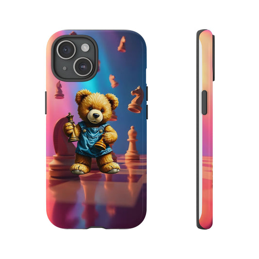 Kid Chess Bear Tough Phone Case