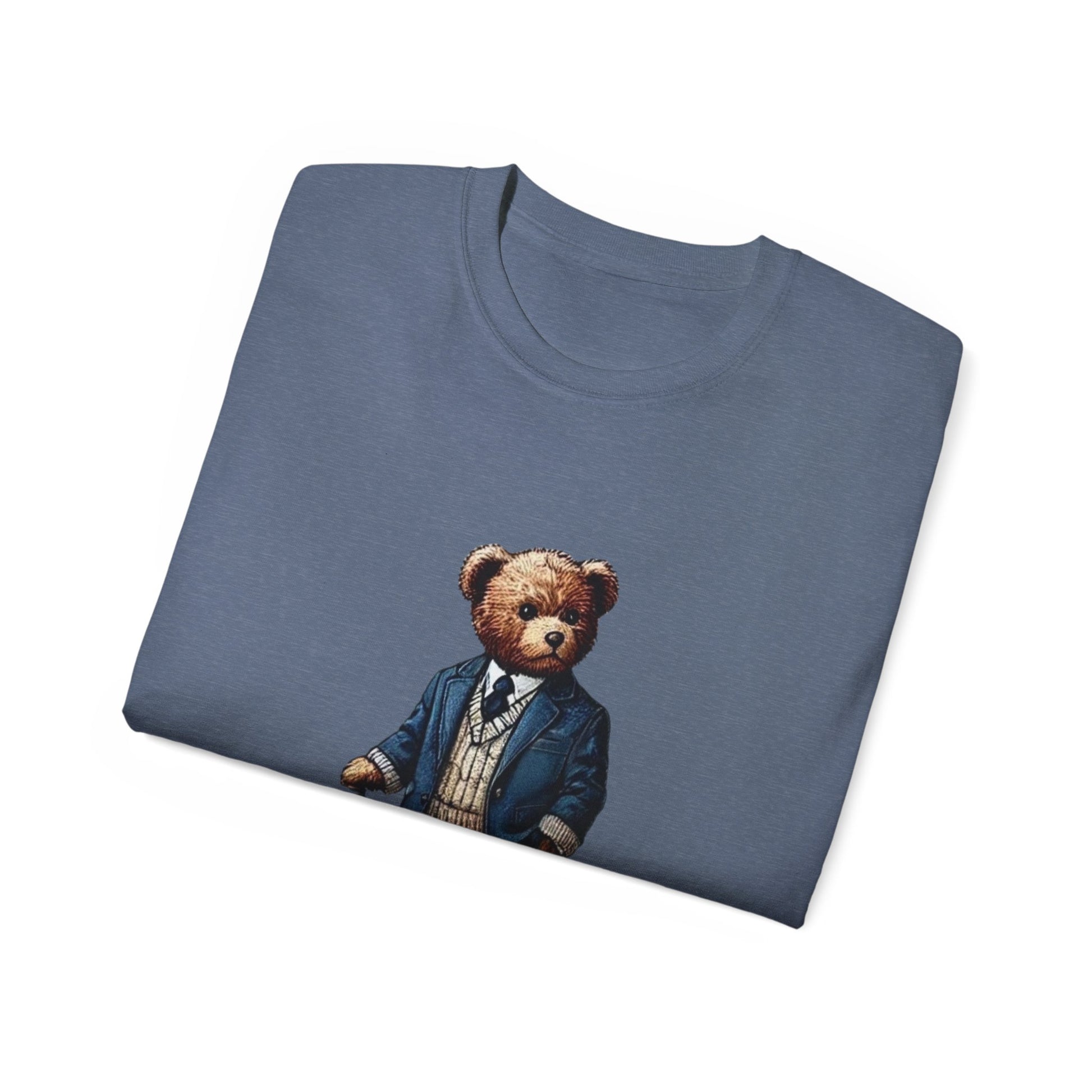 Stylish Bear Chess Graphic Tee - Unisex Ultra Cotton T-Shirt