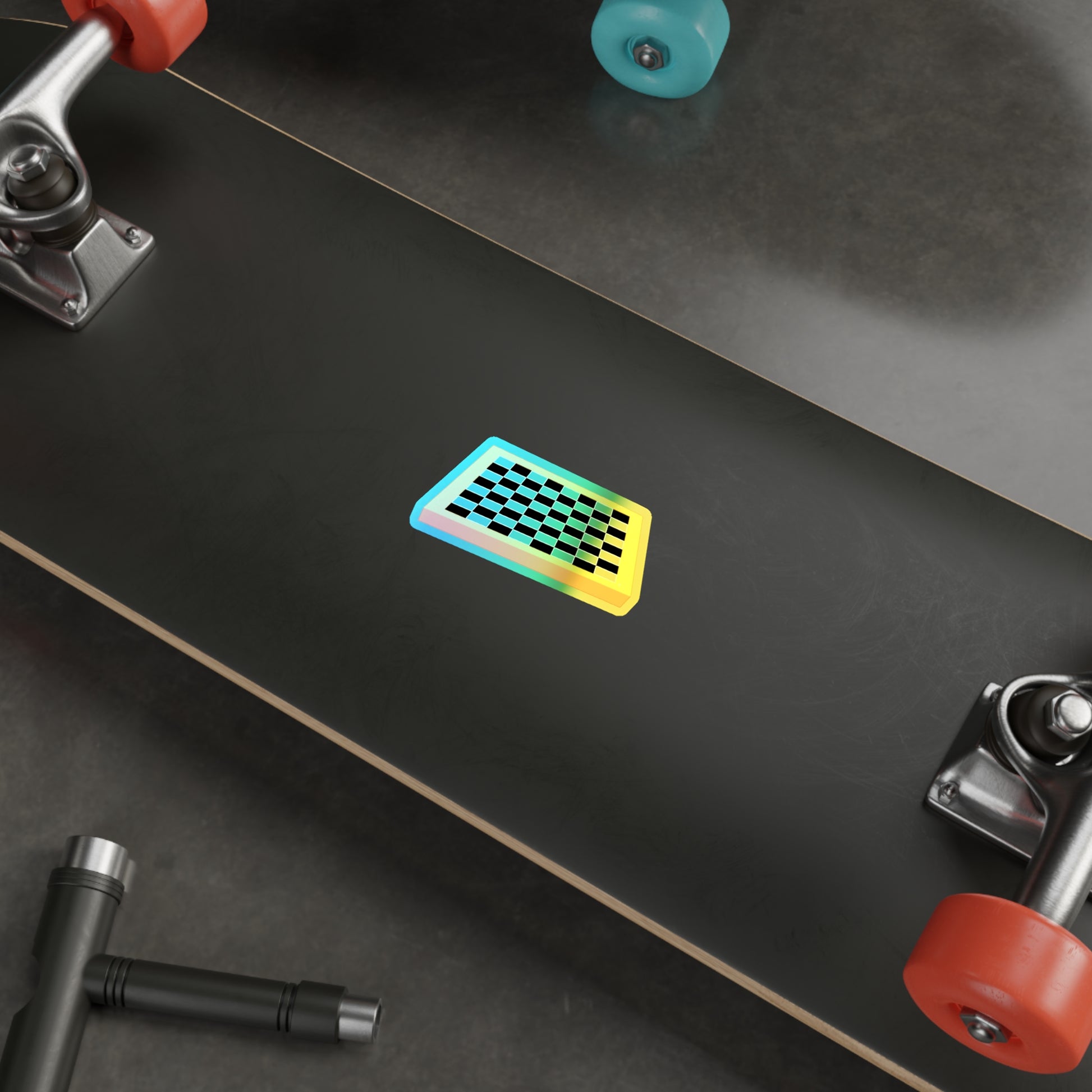 Vibrant Holographic Die-Cut Stickers | Perfect for Skateboards & Personalization