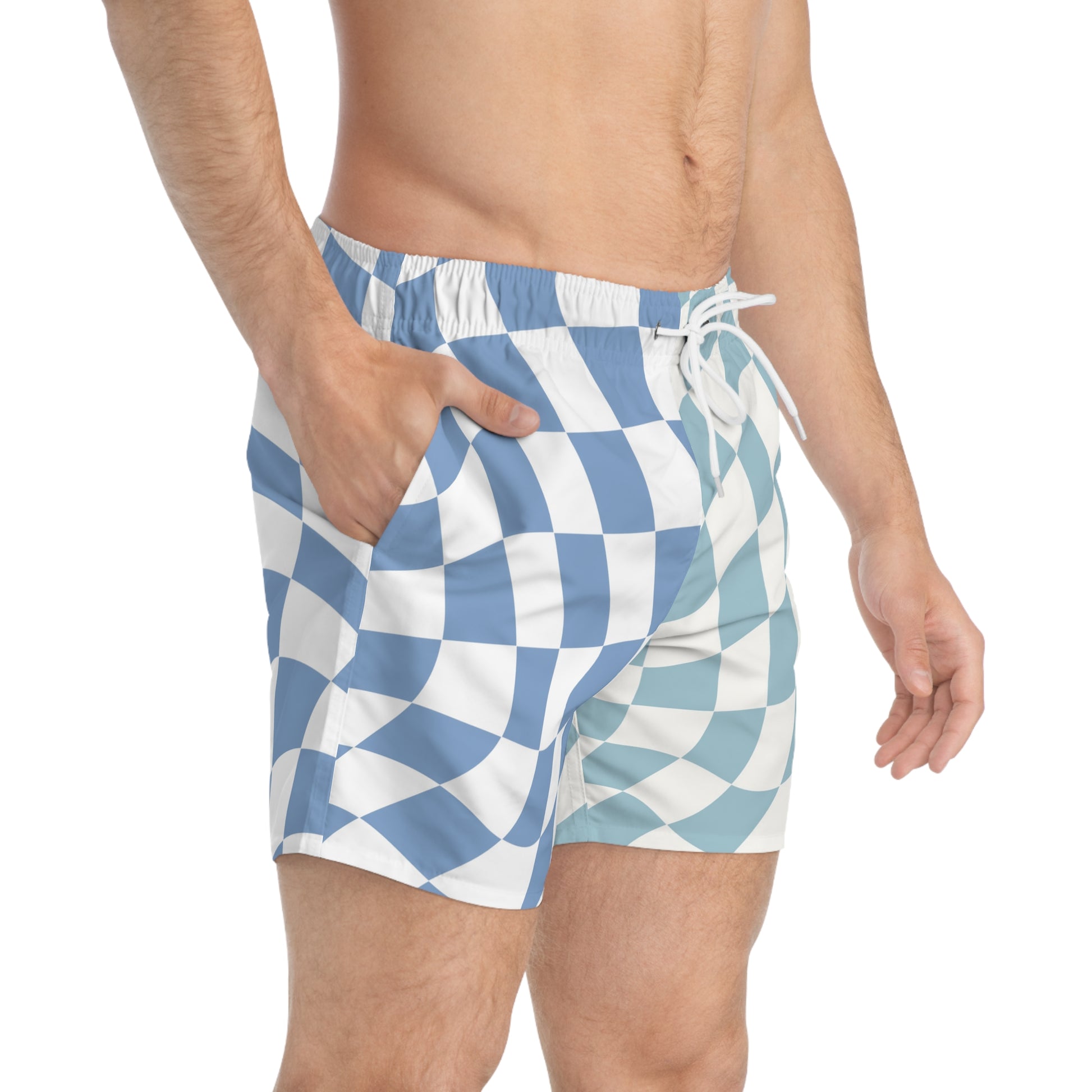 Cool Waves Swim Trunks - Stylish Beachwear for Summer Fun